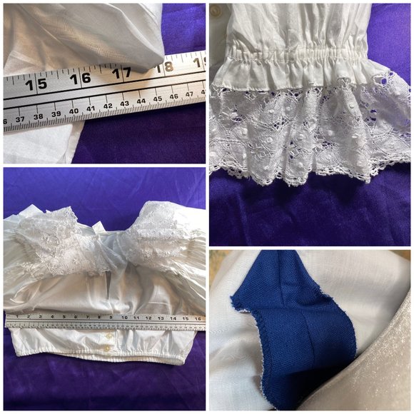 📌 Original traditional high-quality Bavarian Dirndl with Blouse and Apron - Picture 6 of 14